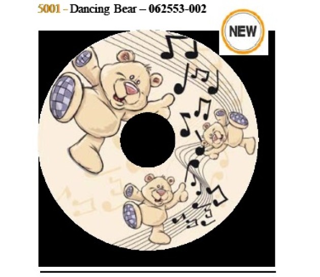 Spoke Guards - Dancing Bear - sold as a pair