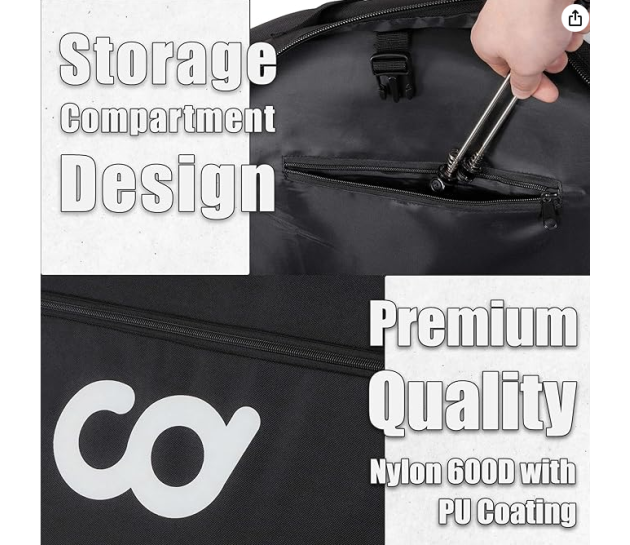 Wheelbag Dble Padded fits 24"-29"