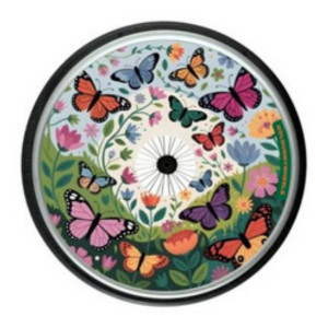 Colour My Wheels Spoke Guards – Butterfly Party