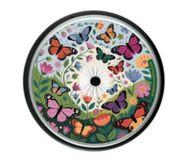 Colour My Wheels Spoke Guards – Butterfly Party