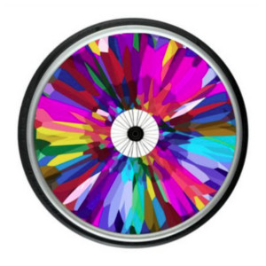 Colour My Wheels Spoke Guards – Dreamy Flower