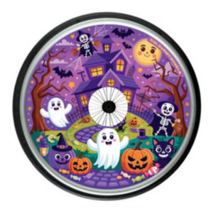 Colour My Wheels Spoke Guards – Ghostly Halloween