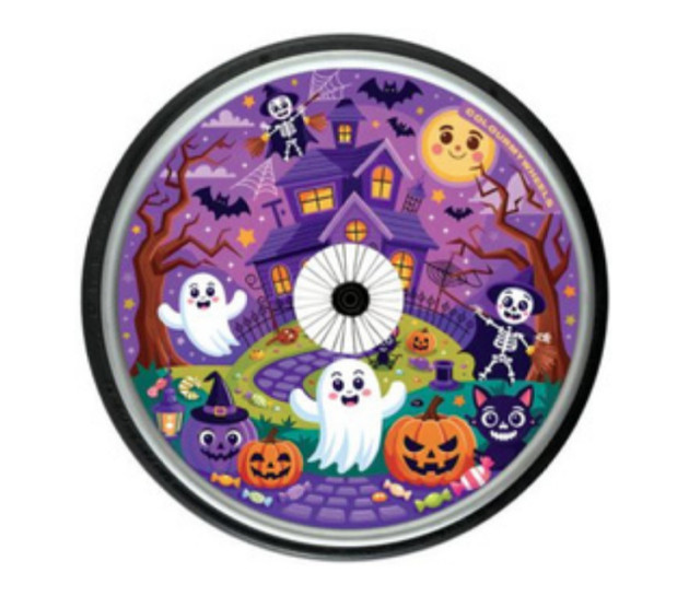 Colour My Wheels Spoke Guards – Ghostly Halloween