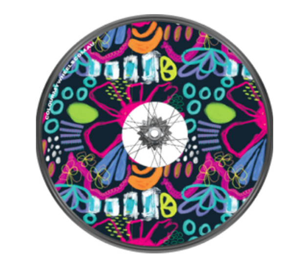 Colour My Wheels Spoke Guards – Native Garden
