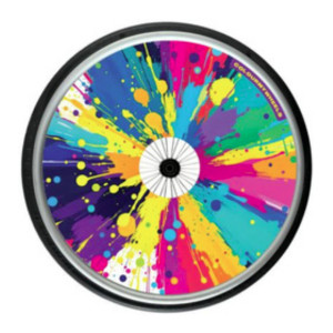 Colour My Wheels Spoke Guards – Paint Splat 01