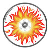 Colour My Wheels Spoke Guards – Retro Flames