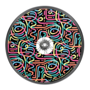 Colour My Wheels Spoke Guards – Silly String