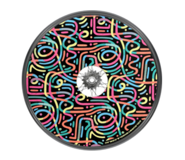 Colour My Wheels Spoke Guards – Silly String