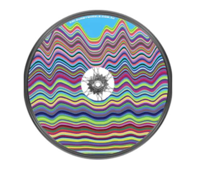 Colour My Wheels Spoke Guards – Sound Waves